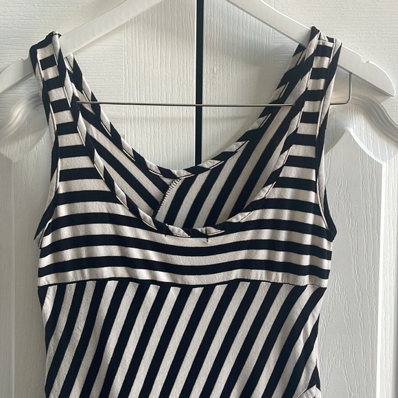 Monteau Striped Maxi Dress Large - Picture 4 of 6